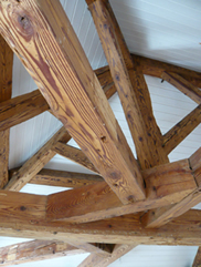 Detail charpente